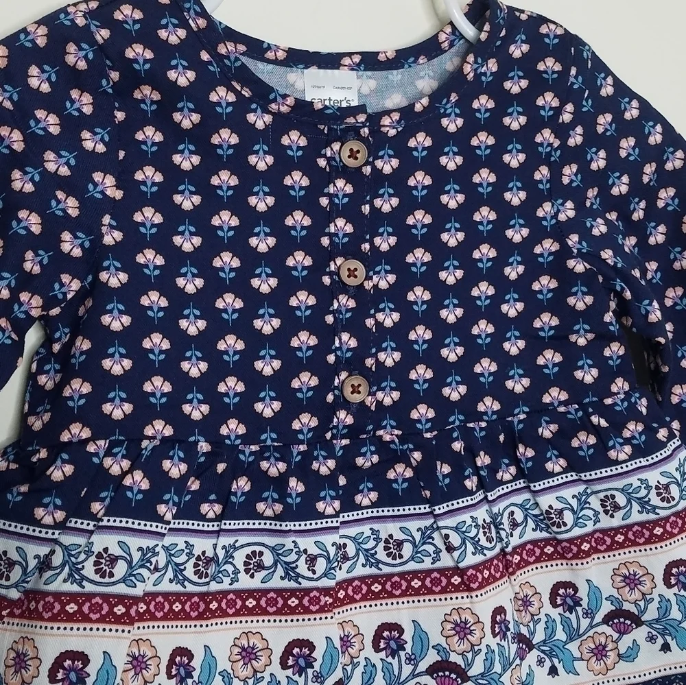 Carter's Flower Shirt 6m